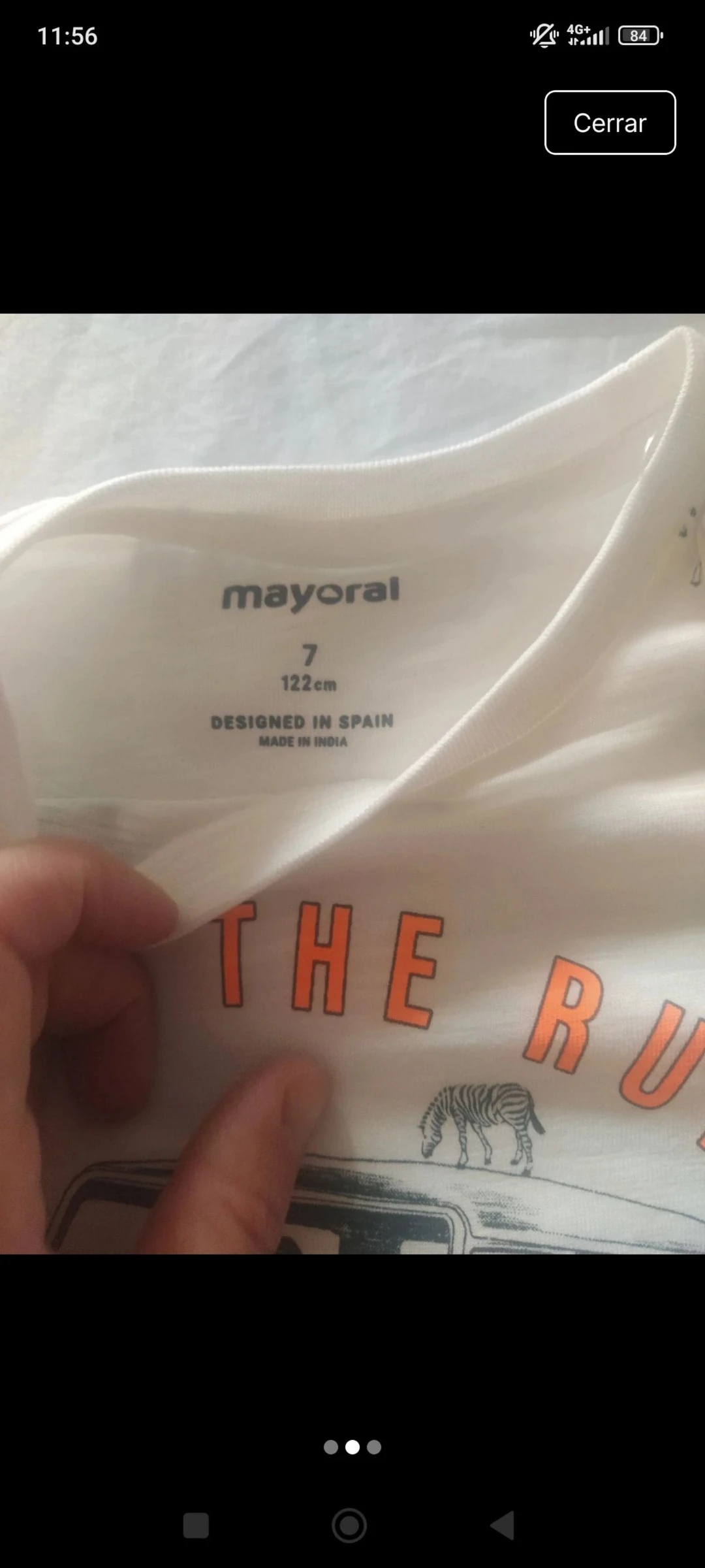 Korte T-shirt Mayoral 7 jaar – photo 3